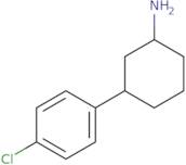 3-(4-Chlorophenyl)cyclohexan-1-amine