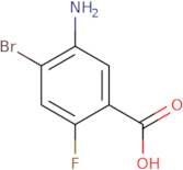 5-Amino-4-bromo-2-fluorobenzoic acid