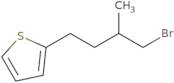 2-(4-Bromo-3-methylbutyl)thiophene