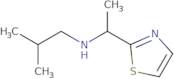 (2-Methylpropyl)[1-(1,3-thiazol-2-yl)ethyl]amine