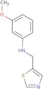 3-Methoxy-N-(1,3-thiazol-5-ylmethyl)aniline