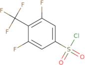 3,5-Difluoro-4-(trifluoromethyl)benzene-1-sulfonyl chloride