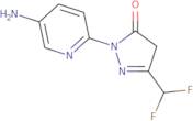 1-(5-Aminopyridin-2-yl)-3-(difluoromethyl)-4,5-dihydro-1H-pyrazol-5-one