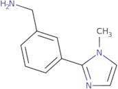 [3-(1-Methyl-1H-imidazol-2-yl)phenyl]methanamine
