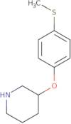 3-[4-(Methylsulfanyl)phenoxy]piperidine