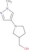 [1-(1-Methyl-1H-pyrazol-4-yl)pyrrolidin-3-yl]methanol