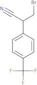 3-Bromo-2-[4-(trifluoromethyl)phenyl]propanenitrile