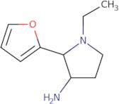 1-Ethyl-2-(furan-2-yl)pyrrolidin-3-amine