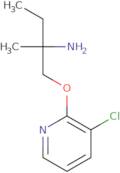 2-(2-Amino-2-methylbutoxy)-3-chloropyridine