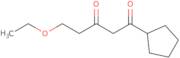 1-Cyclopentyl-5-ethoxypentane-1,3-dione