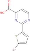 2-(5-Bromothiophen-2-yl)pyrimidine-4-carboxylic acid