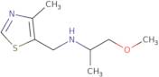 1-Methoxy-N-[(4-methyl-1,3-thiazol-5-yl)methyl]propan-2-amine