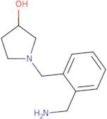 1-{[2-(Aminomethyl)phenyl]methyl}pyrrolidin-3-ol