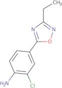 2-Chloro-4-(3-ethyl-1,2,4-oxadiazol-5-yl)aniline