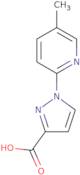 1-(5-Methylpyridin-2-yl)-1H-pyrazole-3-carboxylic acid