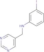 3-Iodo-N-(pyrimidin-5-ylmethyl)aniline