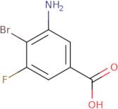 3-Amino-4-bromo-5-fluorobenzoic acid