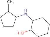 2-[(2-Methylcyclopentyl)amino]cyclohexan-1-ol