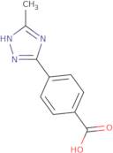 4-(5-Methyl-4H-1,2,4-triazol-3-yl)benzoic acid