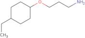 3-[(4-Ethylcyclohexyl)oxy]propan-1-amine