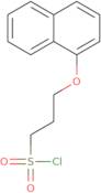 3-(Naphthalen-1-yloxy)propane-1-sulfonyl chloride