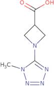 1-(1-Methyl-1H-1,2,3,4-tetrazol-5-yl)azetidine-3-carboxylic acid
