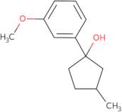 1-(3-Methoxyphenyl)-3-methylcyclopentan-1-ol