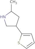 2-Methyl-4-(thiophen-2-yl)pyrrolidine