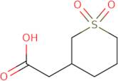 2-(1,1-dioxidotetrahydro-2H-thiopyran-3-yl)acetic acid