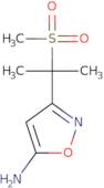 3-(2-Methanesulfonylpropan-2-yl)-1,2-oxazol-5-amine