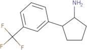 2-[3-(Trifluoromethyl)phenyl]cyclopentan-1-amine