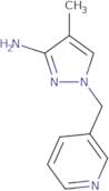 4-Methyl-1-(pyridin-3-ylmethyl)pyrazol-3-amine