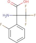 2-Amino-3,3,3-trifluoro-2-(2-fluorophenyl)propanoic acid