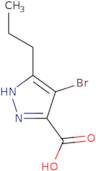 4-Bromo-3-propyl-1H-pyrazole-5-carboxylic acid