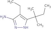 4-Ethyl-3-(2-methylbutan-2-yl)-1H-pyrazol-5-amine