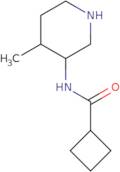 N-(4-Methylpiperidin-3-yl)cyclobutanecarboxamide