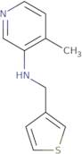 4-Methyl-N-(thiophen-3-ylmethyl)pyridin-3-amine