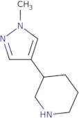 3-(1-Methyl-1H-pyrazol-4-yl)piperidine