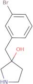 3-[(3-Bromophenyl)methyl]pyrrolidin-3-ol