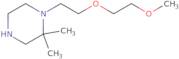 1-[2-(2-Methoxyethoxy)ethyl]-2,2-dimethylpiperazine