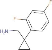 1-[1-(2,4-Difluorophenyl)cyclopropyl]methanamine