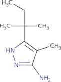 4-Methyl-3-(2-methylbutan-2-yl)-1H-pyrazol-5-amine