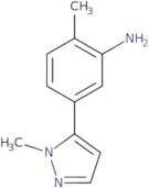 2-Methyl-5-(1-methyl-1H-pyrazol-5-yl)aniline