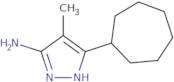 3-Cycloheptyl-4-methyl-1H-pyrazol-5-amine