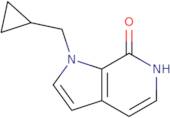 1-(Cyclopropylmethyl)-1,6-dihydro-7H-pyrrolo[2,3-c]pyridin-7-one