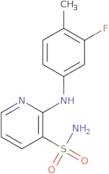 2-[(3-Fluoro-4-methylphenyl)amino]pyridine-3-sulfonamide