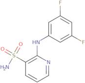 2-[(3,5-Difluorophenyl)amino]pyridine-3-sulfonamide