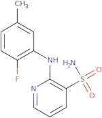 2-[(2-Fluoro-5-methylphenyl)amino]pyridine-3-sulfonamide