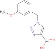 1-[(3-Methoxyphenyl)methyl]-1H-1,2,3-triazole-4-carboxylic acid