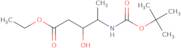 Ethyl (4R)-4-{[(tert-butoxy)carbonyl]amino}-3-hydroxypentanoate